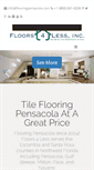 Mobile Screenshot of flooringpensacola.com